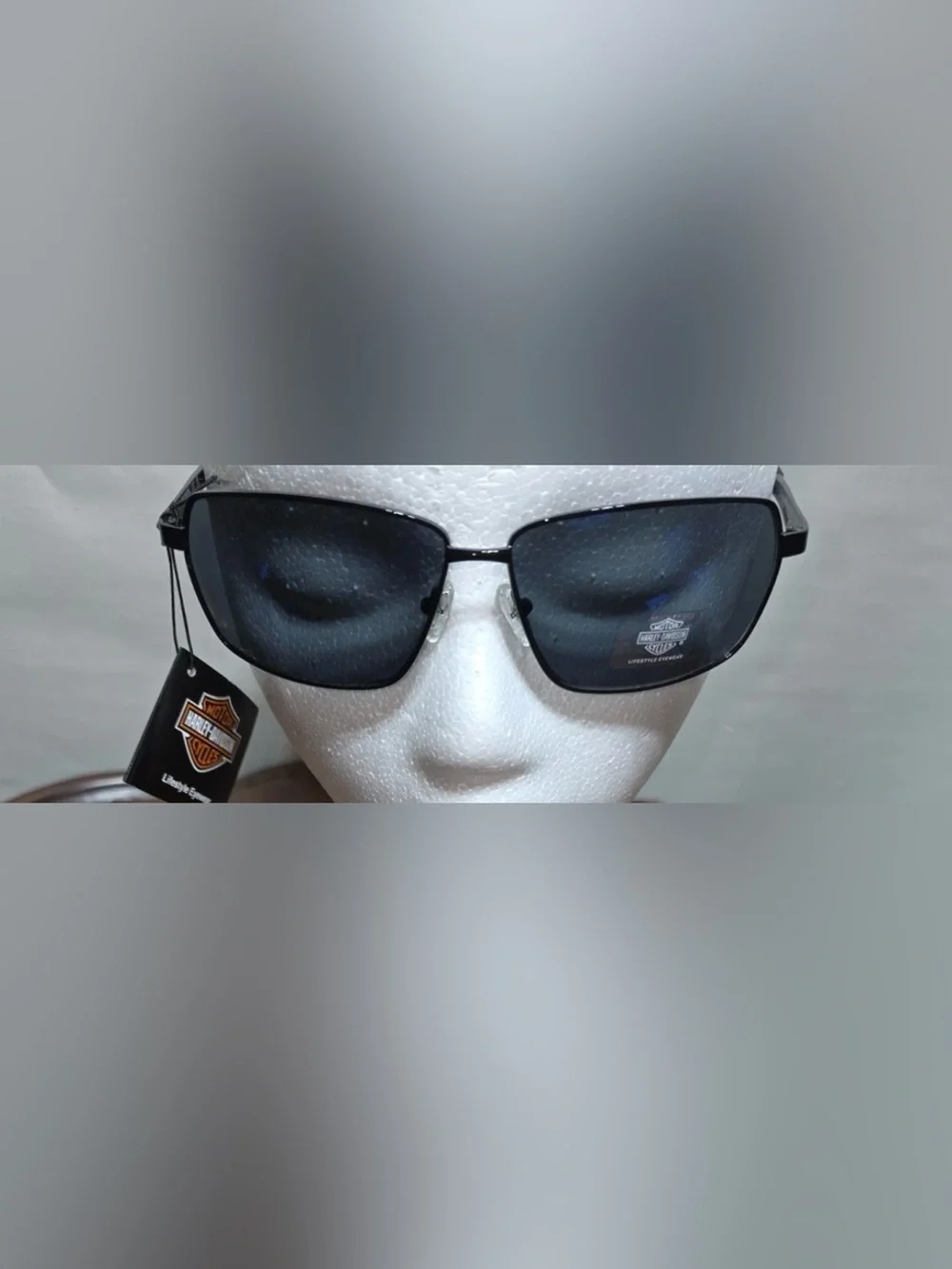 NWT Harley-Davidson Black Smoke Sunglasses HD006655/S 0X1